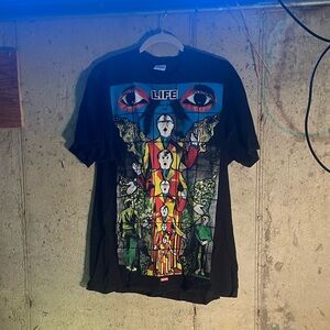 Supreme graphic tee, size L